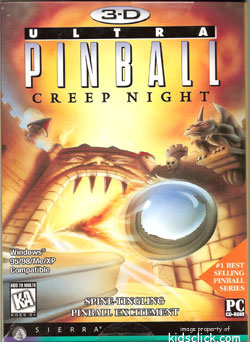 Remember games 3: 3D Ultra pinball Creepnight